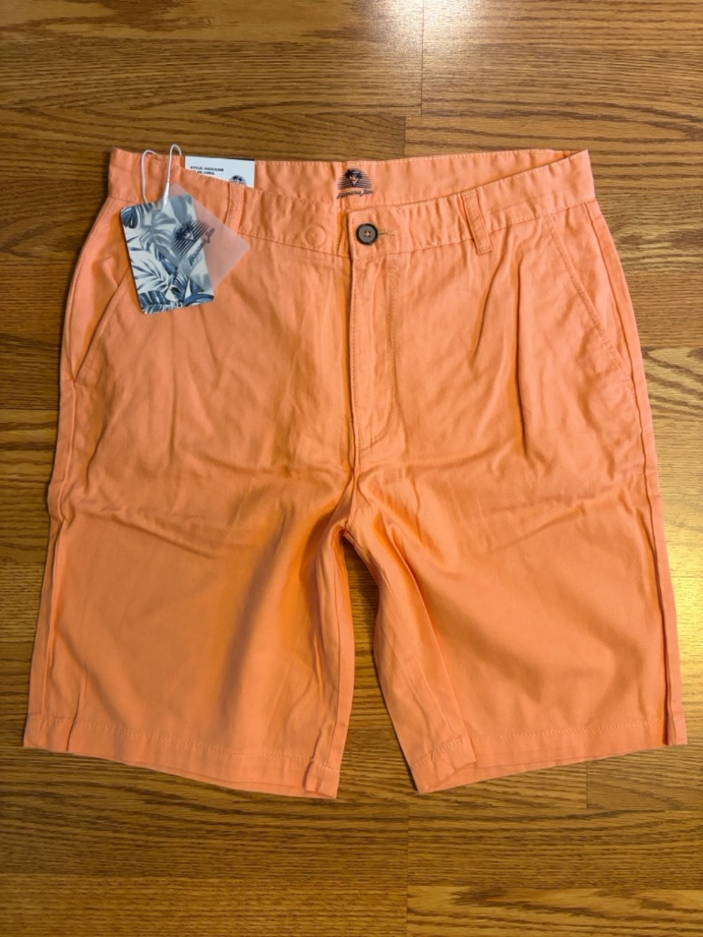 Men's Havana Jim Coral Orange Casual Shorts sz 36 NWT